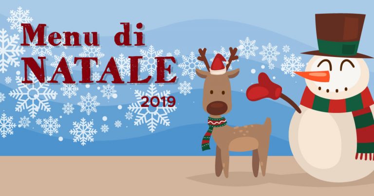 Menu di Natale 2019 - evidenza