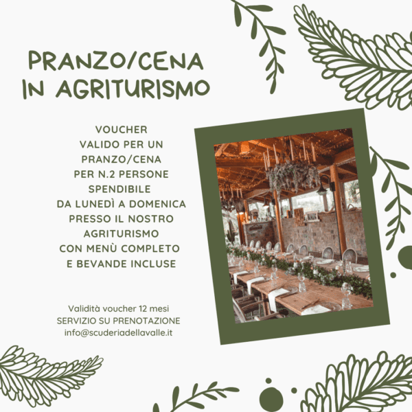 Pranzo / Cena di coppia