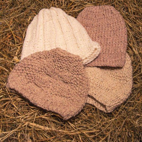 Berrette 100% lana di alpaca